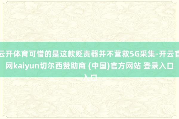 云开体育可惜的是这款贬责器并不营救5G采集-开云官网kaiyun切尔西赞助商 (中国)官方网站 登录入口