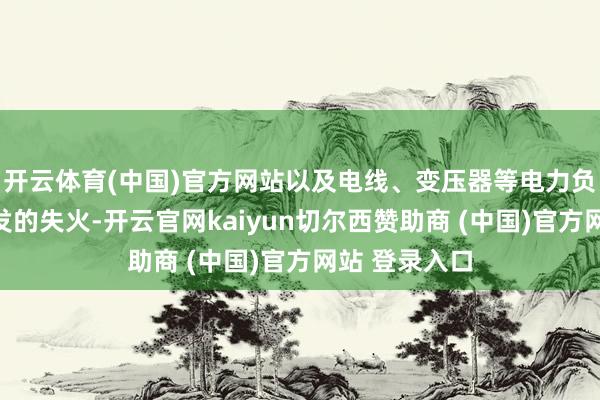开云体育(中国)官方网站以及电线、变压器等电力负载过大而激发的失火-开云官网kaiyun切尔西赞助商 (中国)官方网站 登录入口